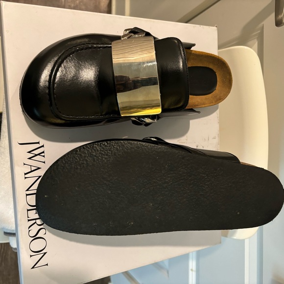 JWANDERSON CALF TRESOR BALCK BRACELET LOAFERS - Picture 8 of 13